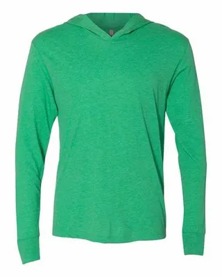 Triblend Hooded Long Sleeve Pullover T-Shirt - Stealth Promo Co