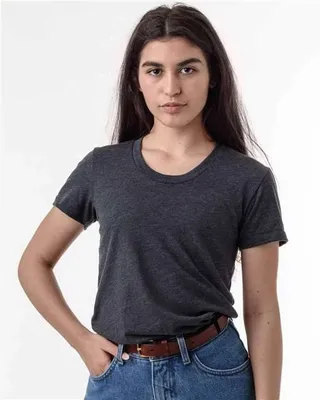 USA-Made Women's 50/50 T-Shirt - Stealth Promo Co