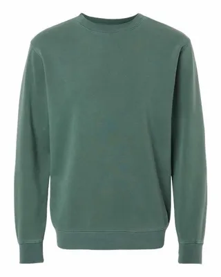 Midweight Pigment-Dyed Crewneck Sweatshirt - Stealth Promo Co