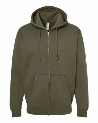 Heavyweight Full-Zip Hooded Sweatshirt - Stealth Promo Co