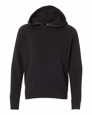 Youth Lightweight Special Blend Raglan Hooded Sweatshirt - Stealth Promo Co