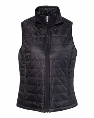 Women's Puffer Vest - Stealth Promo Co