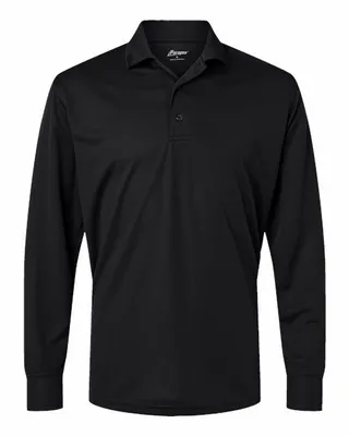 Men's Prescott Long Sleeve Polo - Stealth Promo Co