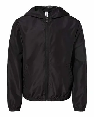 Youth Lightweight Windbreaker Full-Zip Jacket - Imprint Now - ES