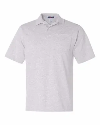 Men's SpotShield® 50/50 Polo with Pocket - Stealth Promo Co