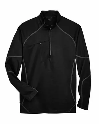 Men's Catalyst Performance Fleece Quarter-Zip Pullover - Stealth Promo Co