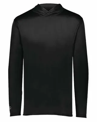 Youth Momentum Hooded Long Sleeve T-Shirt - Stealth Promo Co