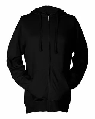 Unisex Beach Full-Zip Hooded Long Sleeve T-Shirt - Stealth Promo Co