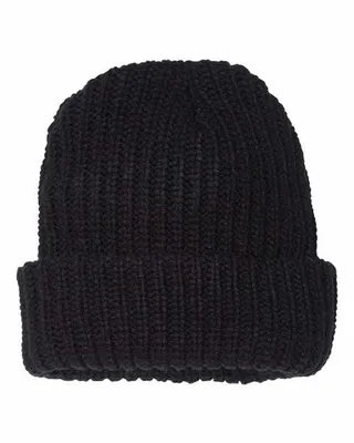 12" Chunky Cuffed Beanie - Stealth Promo Co