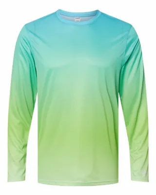 Barbados Performance Pin Dot Long Sleeve T-Shirt - Stealth Promo Co