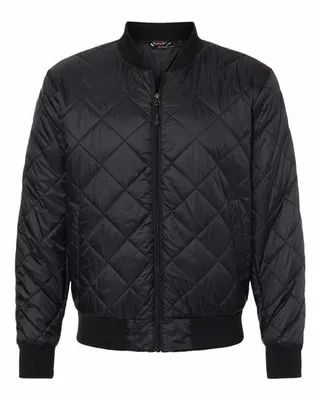 Men's HeatLast™ Quilted Packable Bomber - Stealth Promo Co