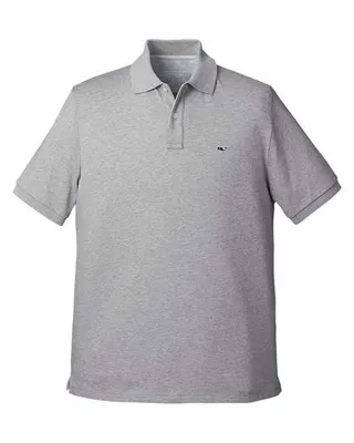 Men's Edgartown Pique Polo - Stealth Promo Co