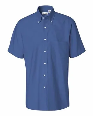 Short Sleeve Oxford Shirt - Stealth Promo Co