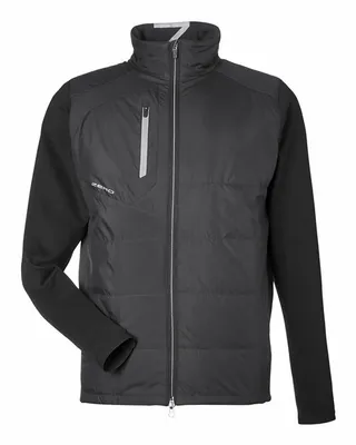 Men's Lightweight Hybrid Jacket - Stealth Promo Co