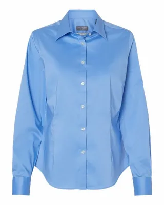 Women's Ultra Wrinkle Free Shirt - Stealth Promo Co