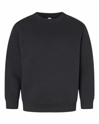 Youth Elevated Fleece Crew - Stealth Promo Co