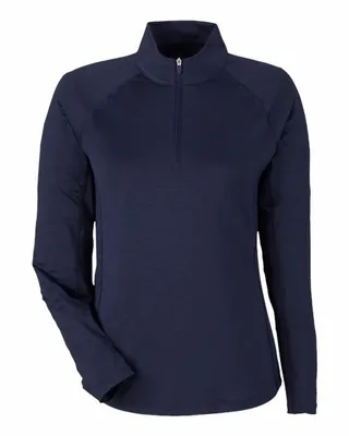 Ladies' You-V Quarter-Zip - Stealth Promo Co
