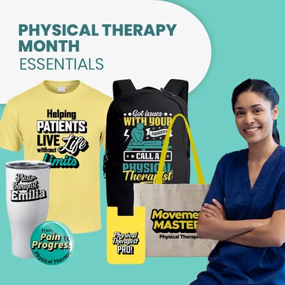 Physical Therapy Month Essentials - Custom Tees Today