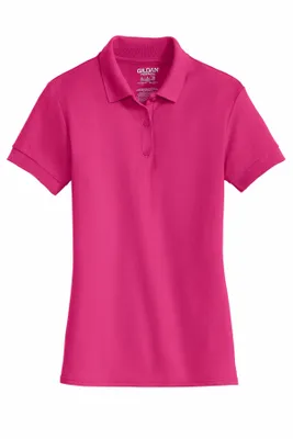 DISCONTINUED Gildan Ladies 6.6-Ounce 100% Double Pique Cotton Sport Shirt 82800L - Stealth Promo Co