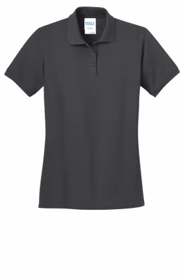 DISCONTINUED Port & Company Ladies Ring Spun Pique Polo. LKP150 - Stealth Promo Co