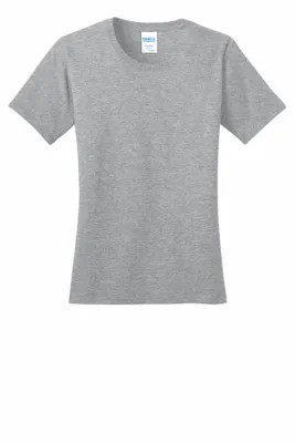 DISCONTINUED Port & Company - Ladies Ring Spun Cotton Tee. LPC150 - Stealth Promo Co