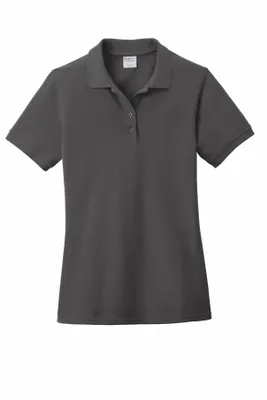 DISCONTINUED Port & Company Ladies Combed Ring Spun Pique Polo. LKP1500 - Stealth Promo Co