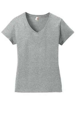 DISCONTINUEDAnvil Ladies 100% Combed Ring Spun Cotton V-Neck T-Shirt. 88VL - Stealth Promo Co