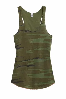 DISCONTINUED Alternative Women's Meegs Eco-Jersey Racer Tank. AA1927 - Stealth Promo Co