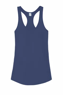 DISCONTINUED Alternative Women's Shirttail Satin Jersey Tank. AA4031 - Stealth Promo Co