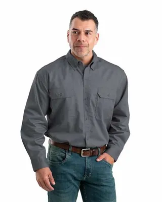 Men's Utility Lightweight Canvas Woven Shirt - Stealth Promo Co