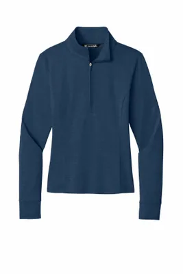 TravisMathew Women's Onward 1/2-Zip TMA42778 - Stealth Promo Co
