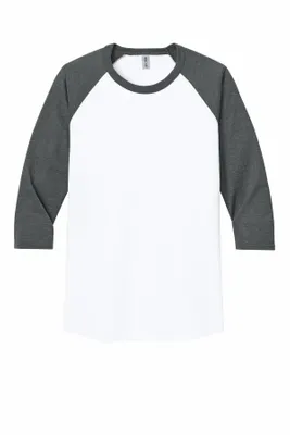 Jerzees Unisex Premium Blend Combed Ring Spun 3/4-Sleeve Raglan 560R - Stealth Promo Co