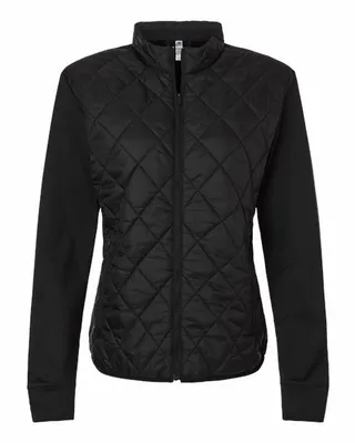 Women's Ultimate Quilted Full-Zip Jacket - Stealth Promo Co