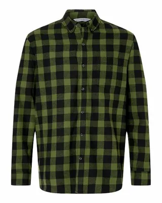 Men's Flannel Button Down Shirt - Stealth Promo Co