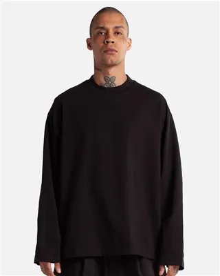 Unisex Max Heavyweight Oversized Long Sleeve T-Shirt - Stealth Promo Co