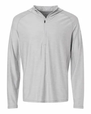Men's Atoll Half-Zip Hooded Pullover - Stealth Promo Co