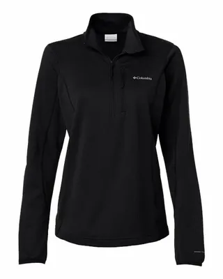 Women's Essential Hike™ Grid Fleece Half-Zip Pullover - Stealth Promo Co