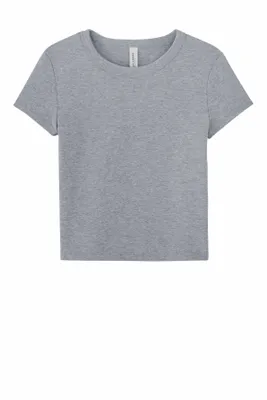 BELLA+CANVAS Women's Micro Rib Baby Tee BC1010 - Stealth Promo Co