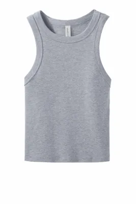 BELLA+CANVAS Women's Micro Rib Racer Tank BC1019 - Stealth Promo Co