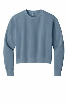 Comfort Colors Women's Mid-Length Crewneck Sweatshirt 1566L - Stealth Promo Co