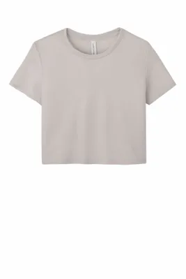 BELLA+CANVAS Women's Flowy Cropped Tee BC8882 - Stealth Promo Co
