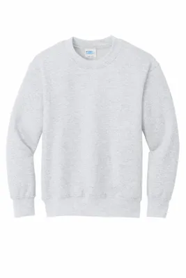 Port & Co Youth Core Fleece Crewneck Sweatshirt PC78Y - Stealth Promo Co