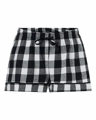 Ladies' Flannel Short - Stealth Promo Co
