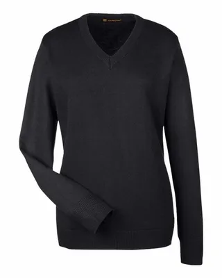 Harriton Ladies' Pilbloc V-Neck Sweater - Stealth Promo Co