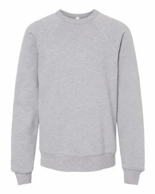 Youth Sponge Fleece Raglan Sweatshirt - Stealth Promo Co