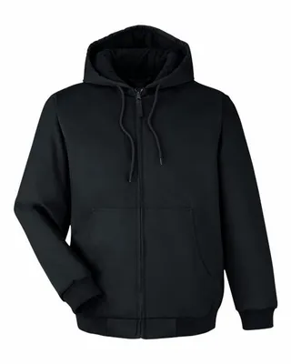 Men's Tall ClimaBloc® Heavyweight Hooded Full-Zip Jacket - Stealth Promo Co