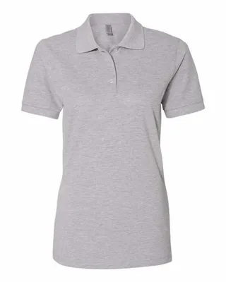 Ladies' Premium Ringspun Cotton Piqué Polo - Stealth Promo Co