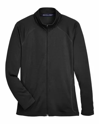 Devon & Jones Ladies' Stretch Tech-Shell Compass Full-Zip - Stealth Promo Co