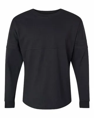 Ladies' Oversized Pom Pom Jersey Fleece - Stealth Promo Co