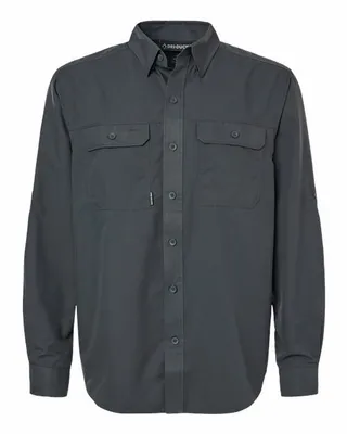 Dri Duck Men's Crossroad Woven Shirt - Stealth Promo Co